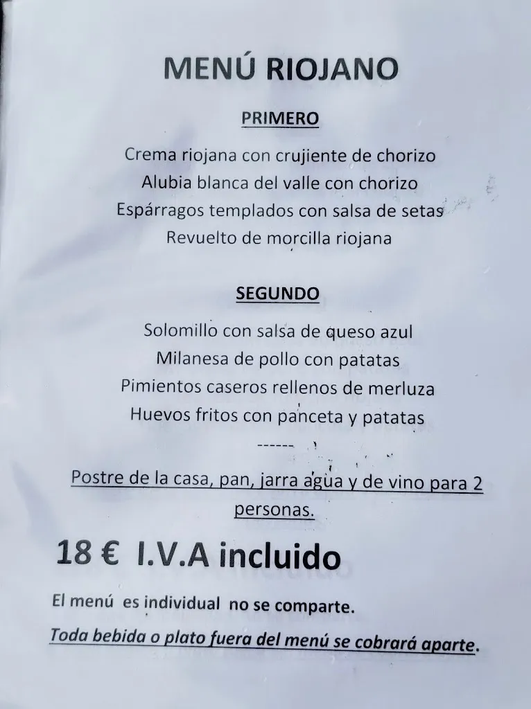 Menu_Mesón Las Glosas_Estollo_image_1
