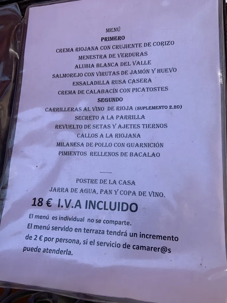 Menu_Mesón Las Glosas_Estollo_image_2