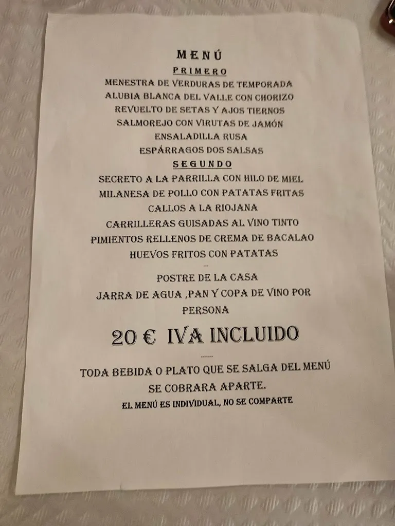 Menu_Mesón Las Glosas_Estollo_image_3