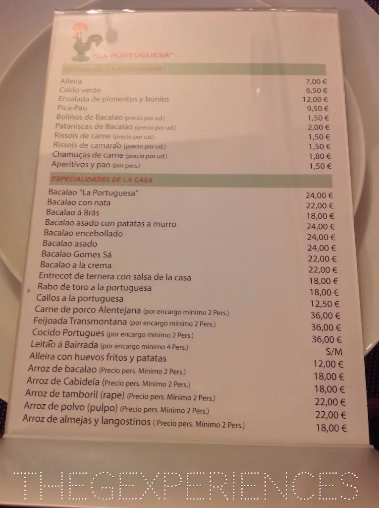 Menu_La Portuguesa Taberna_Galilea_image_4