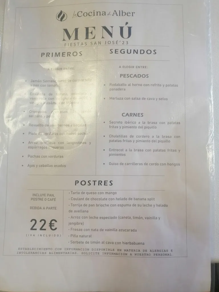 Menu_Restaurante LA COCINA DE ALBER_Arnedo_image_2