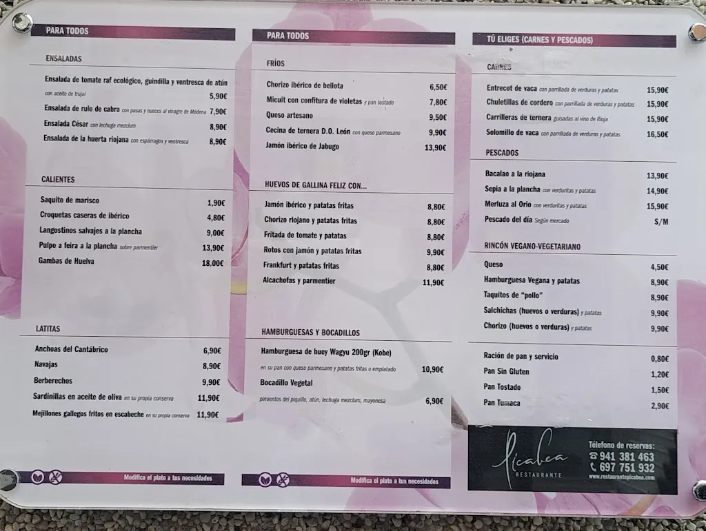 Menu_Restaurante PICABEA _Arnedo_image_2