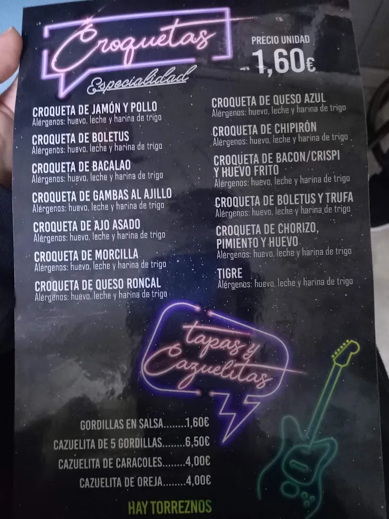 Menu_Bar La Ronda_Arnedo_image_2