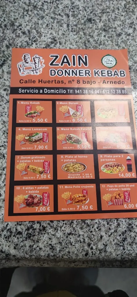 Menu_Pizzeria AMIGO kebab_Arnedo_image_4