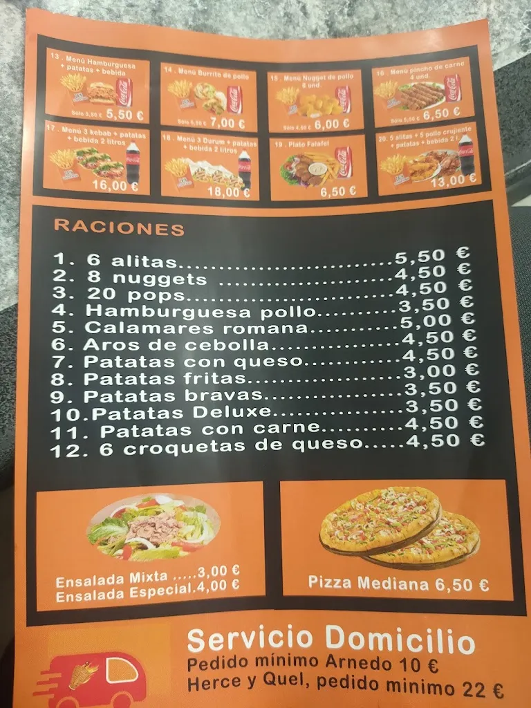 Pizzeria AMIGO kebab restaurant in Arnedo