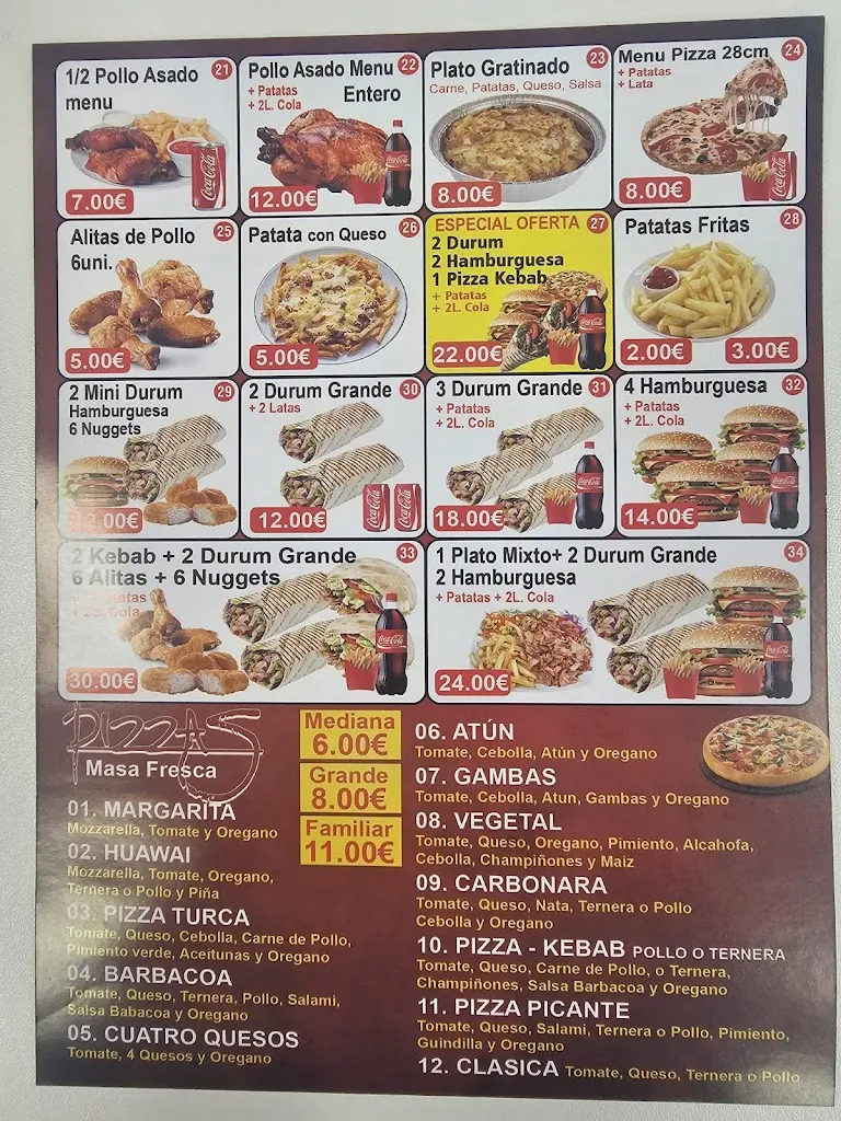 Menu_Pizzeria Ali Kebab_Arnedo_image_1