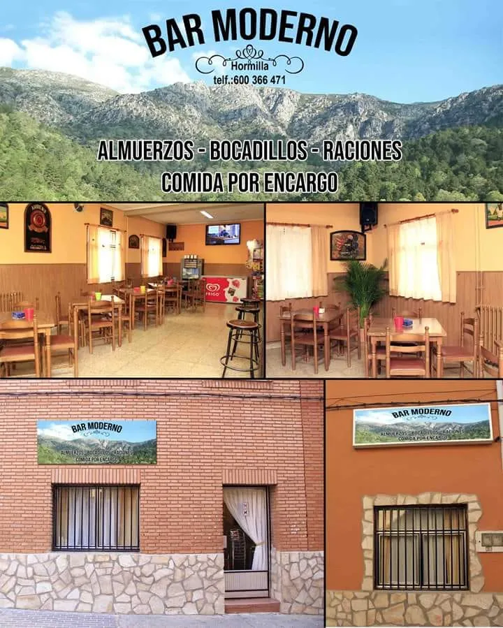 Bar Moderno restaurant in Hormilla
