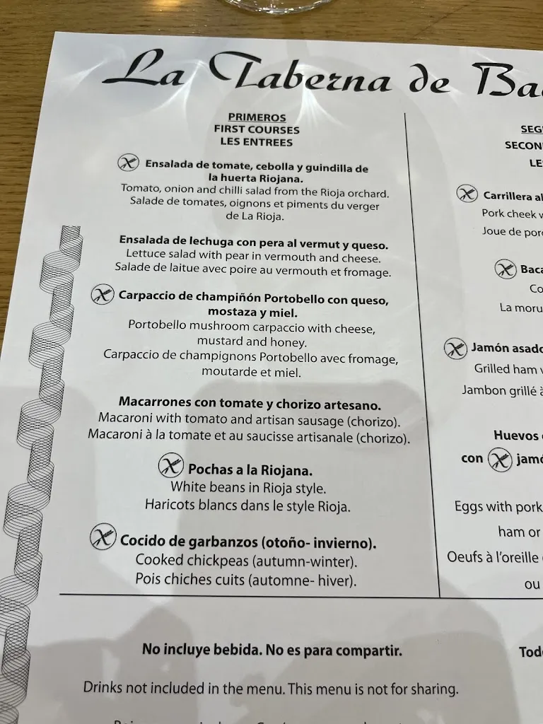 Pam S_La Taberna de Baco_Logroño_recensione