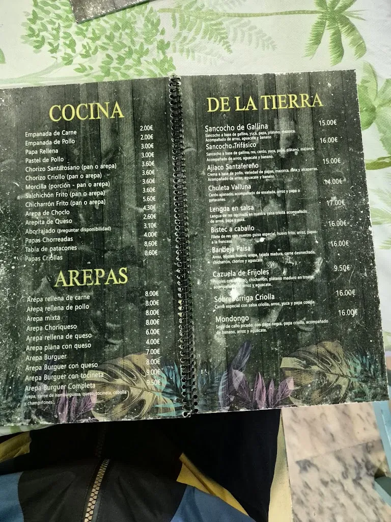 Menu_Mil Manjares Colombia_Manjarrés_image_2