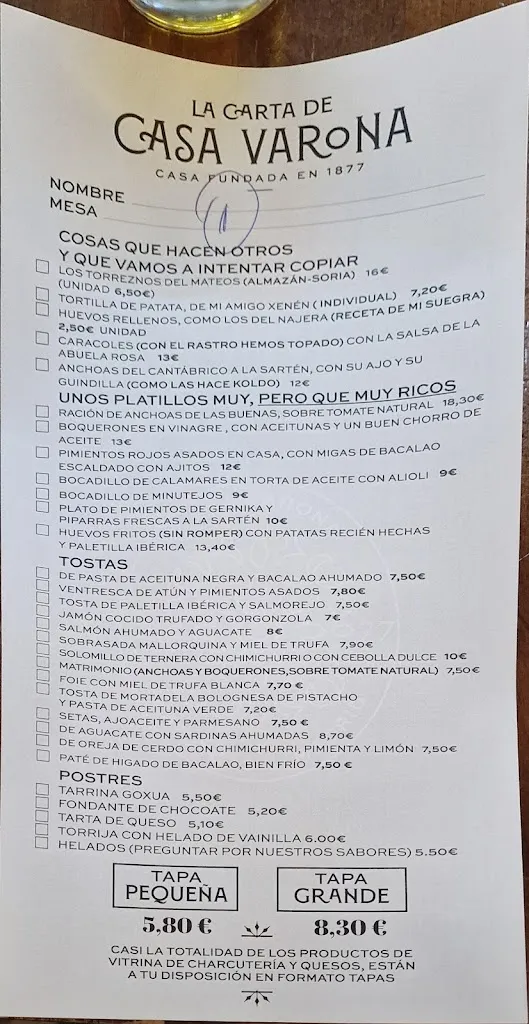 Menu_Casa Varona_Matute_image_1