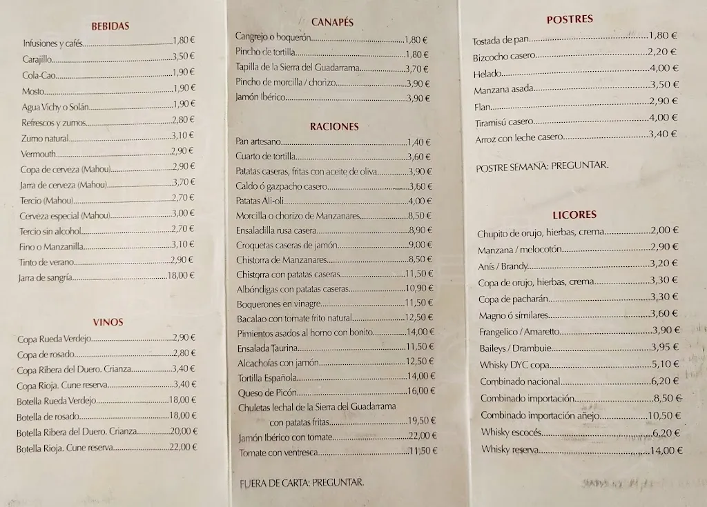 Menu_La Taurina_Manzanares de Rioja_image_1