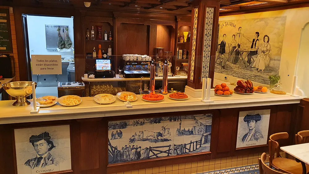 La Taurina ristorante a Manzanares de Rioja