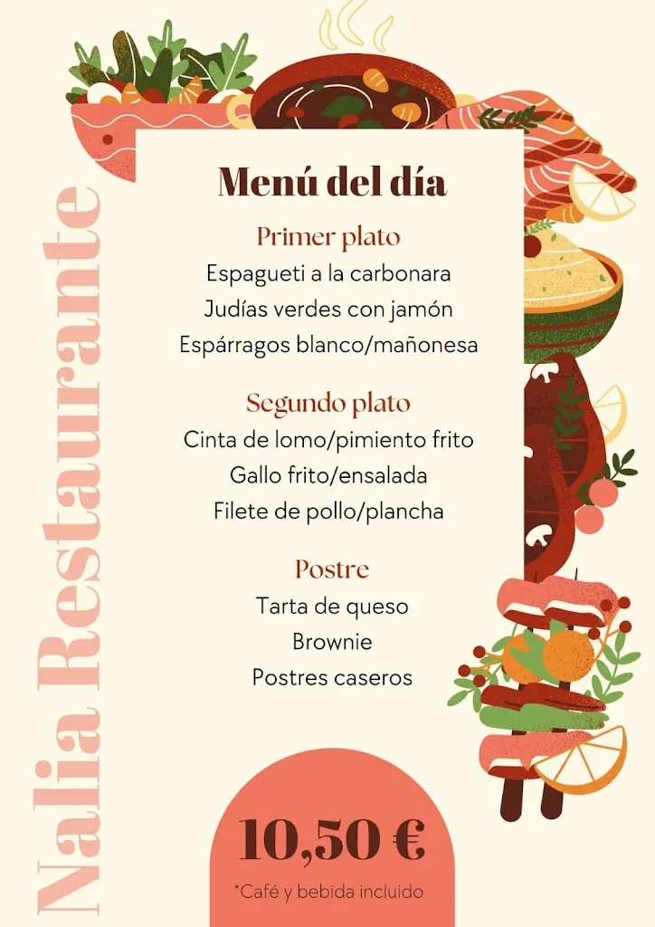 Menu_Nalia Cafetería Restaurante y Churrería_Nalda_image_3