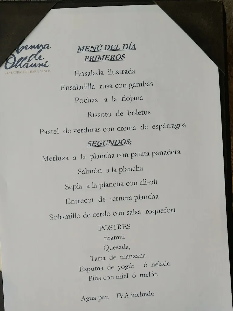 Menu_Taberna de ollauri_Ollauri_image_2