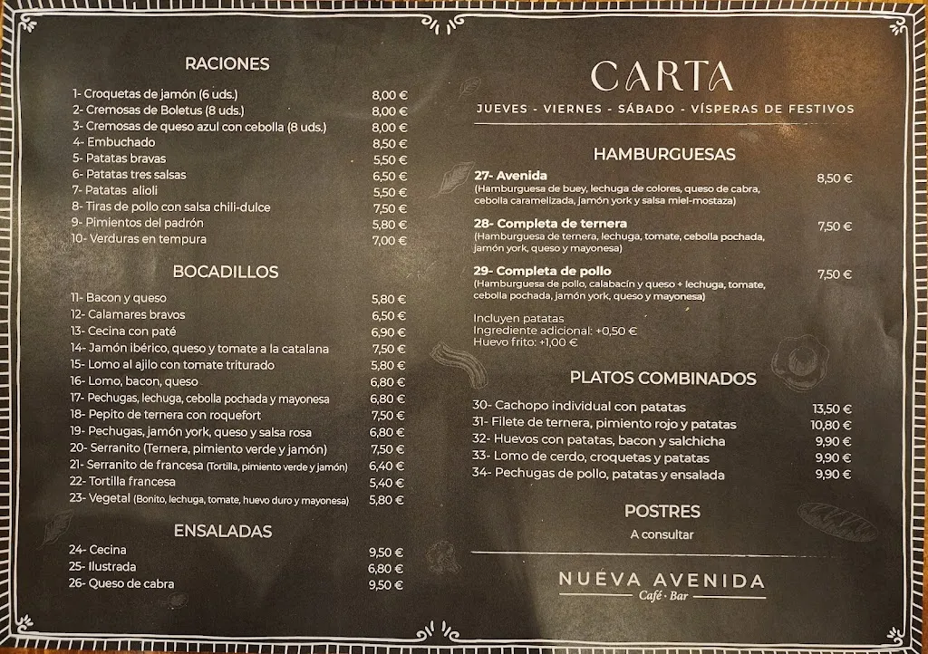 Menu_Nueva Avenida Café Bar_Lardero_image_2
