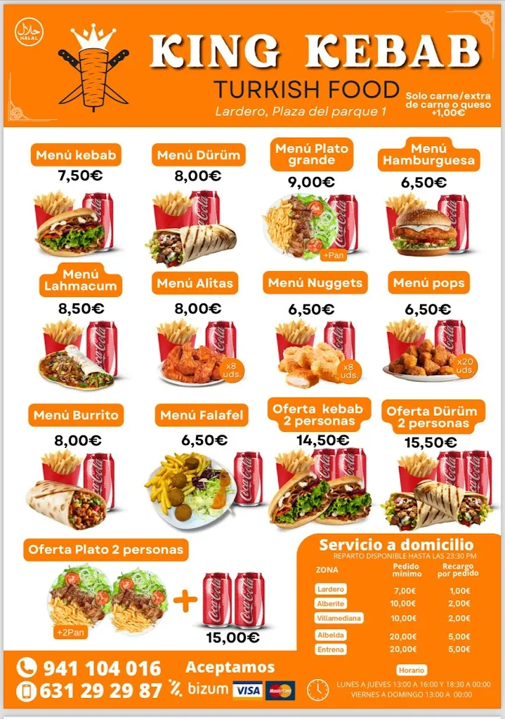 Menu_King Kebab Lardero_Lardero_image_2