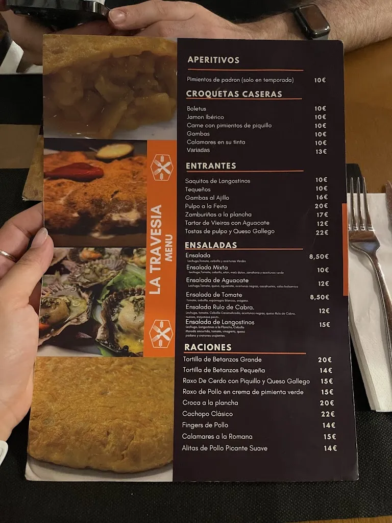 Menu_La Travesia_Betanzos_immagine_3