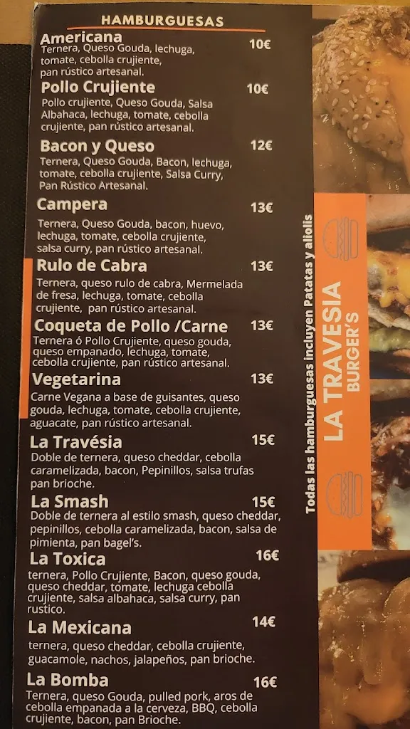 Menu_La Travesia_Betanzos_immagine_4