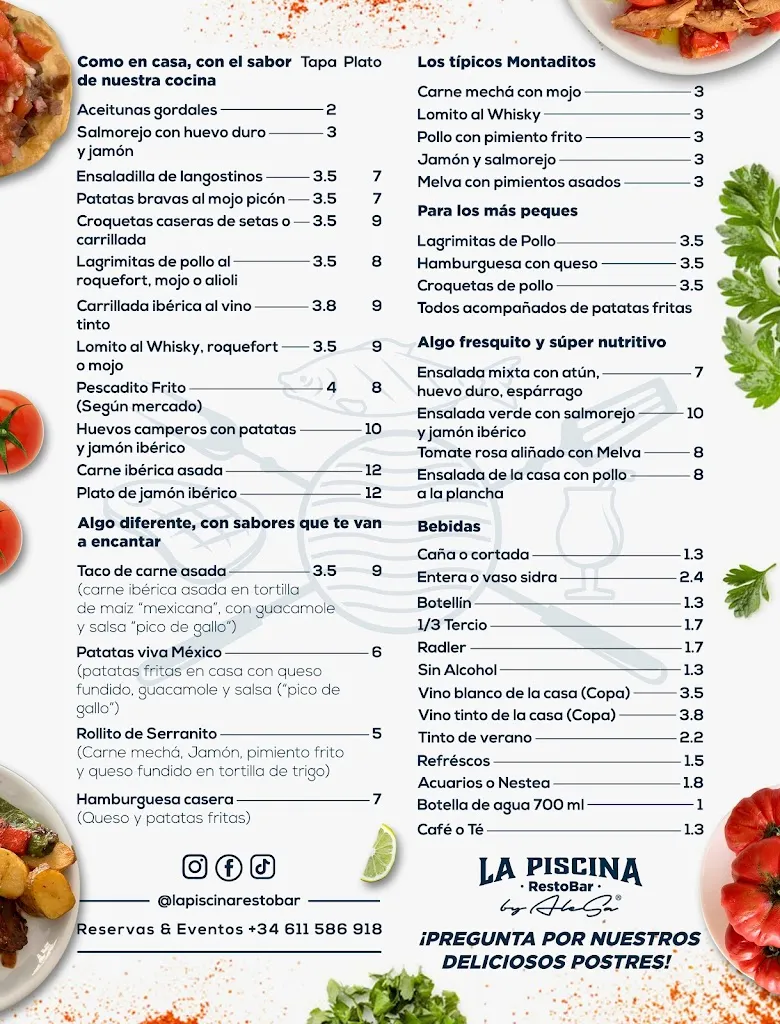 Menu_Restaurante La Piscina El Pedroso_Pedroso_image_1