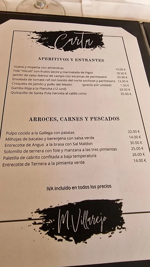 Menu_Mesón Villarejo_Lumbreras_image_1