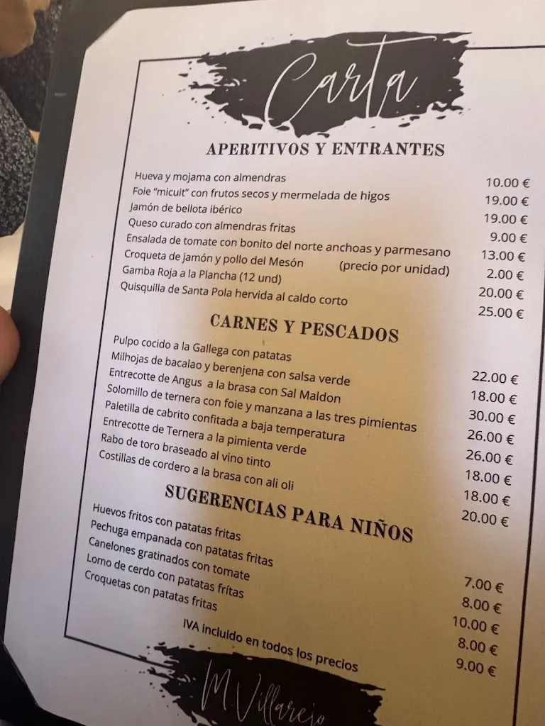 Menu_Mesón Villarejo_Lumbreras_image_4