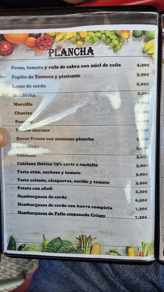 Menu_Loma's Bar Restaurant_Lumbreras_image_3