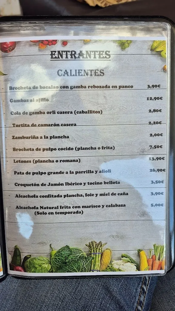 Menu_Loma's Bar Restaurant_Lumbreras_image_4