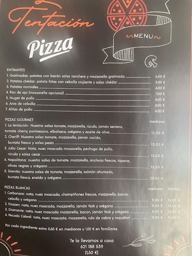Menu_PIZZERIA LA TENTACIÓN_Lumbreras_image_1