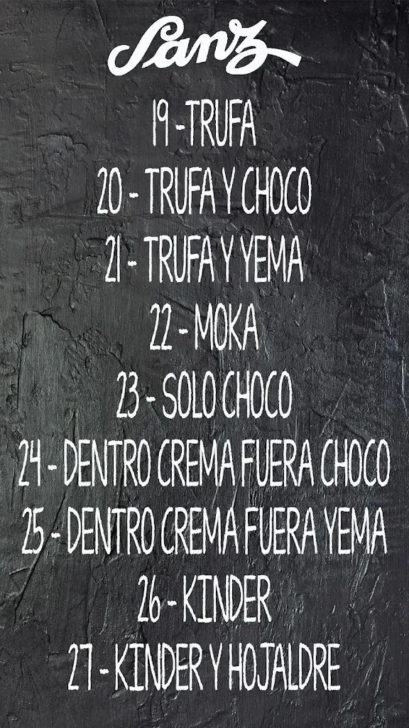 Menu_Pastelería Confitería Sanz_Lumbreras_image_3