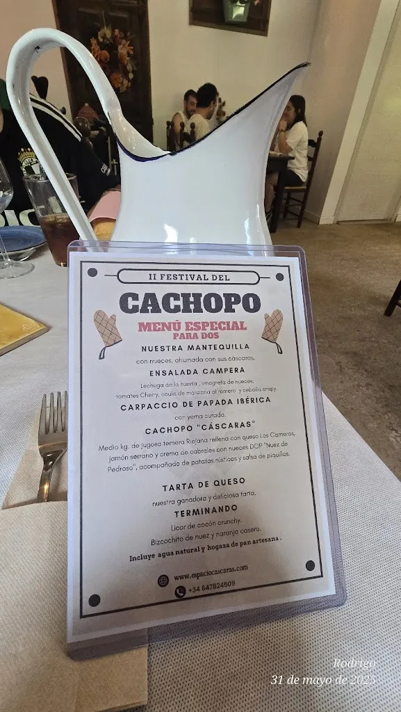 Menu_Espacio Cáscaras_Robres del Castillo_image_1