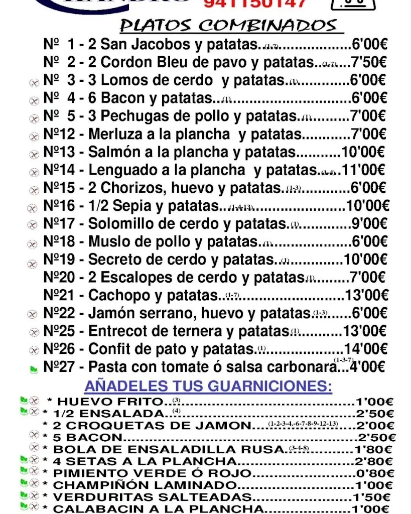 Menu_Restaurante Chandro_Pradejón_image_3