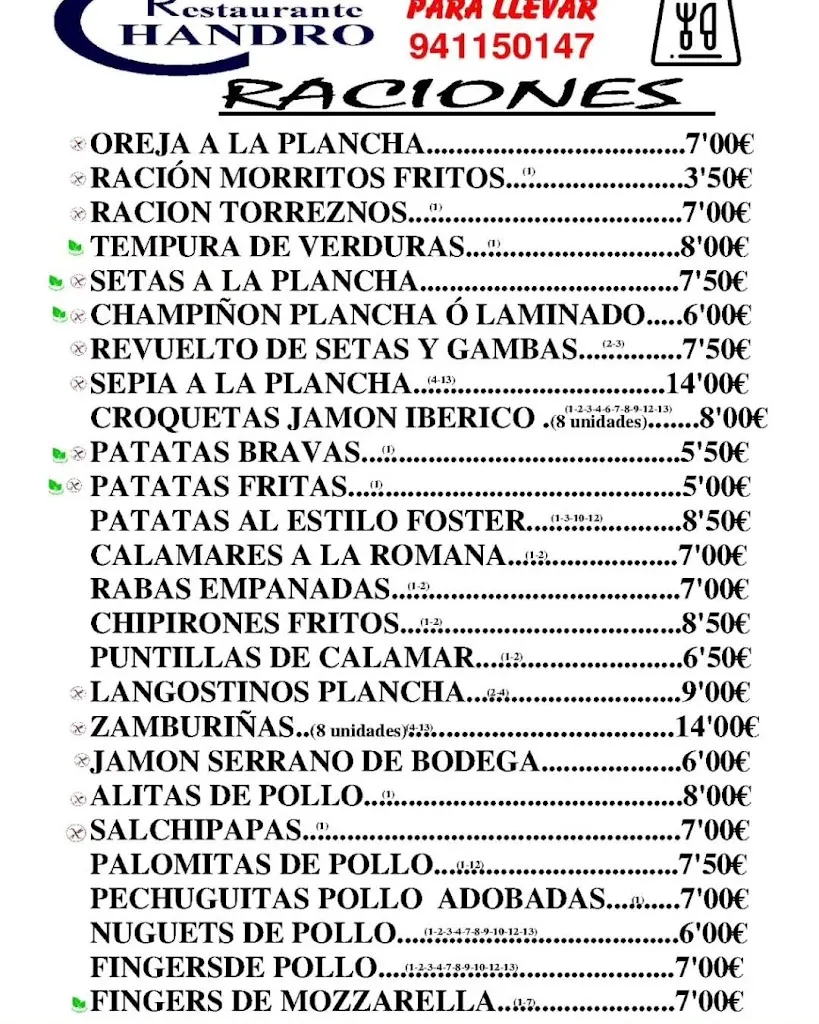 Menu_Restaurante Chandro_Pradejón_image_4
