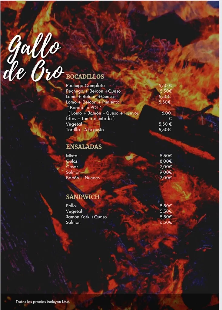 Menu_Bar Gallo de Oana_Pradejón_image_3