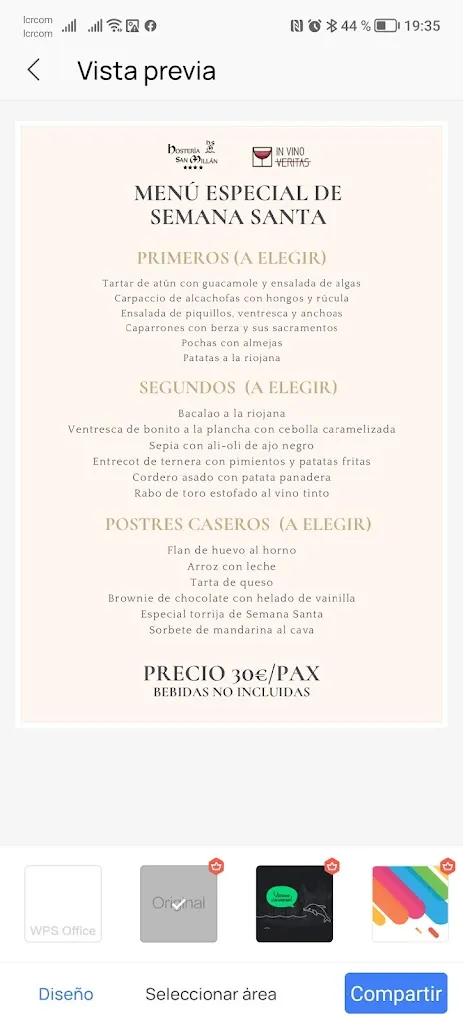 Menu_In Vino Veritas. Hostería San Millán_San Millán de Yécora_image_2