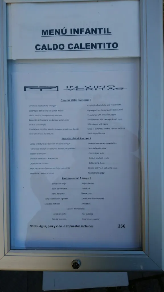Menu_In Vino Veritas. Hostería San Millán_San Millán de Yécora_image_4