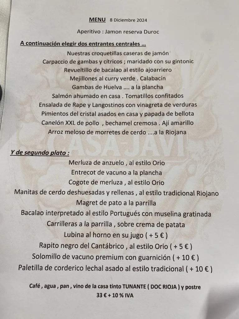 Menu_CASA JAVI RESTAURANTE._Rincón de Soto_image_4