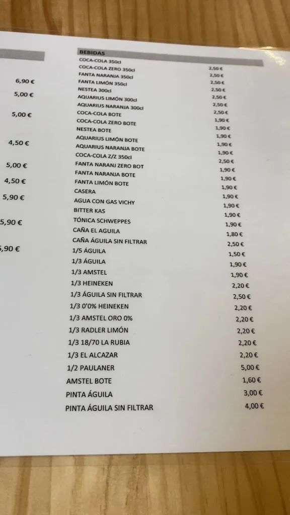 Menu_La Vella Coffee Shop_Crevillent_image_1