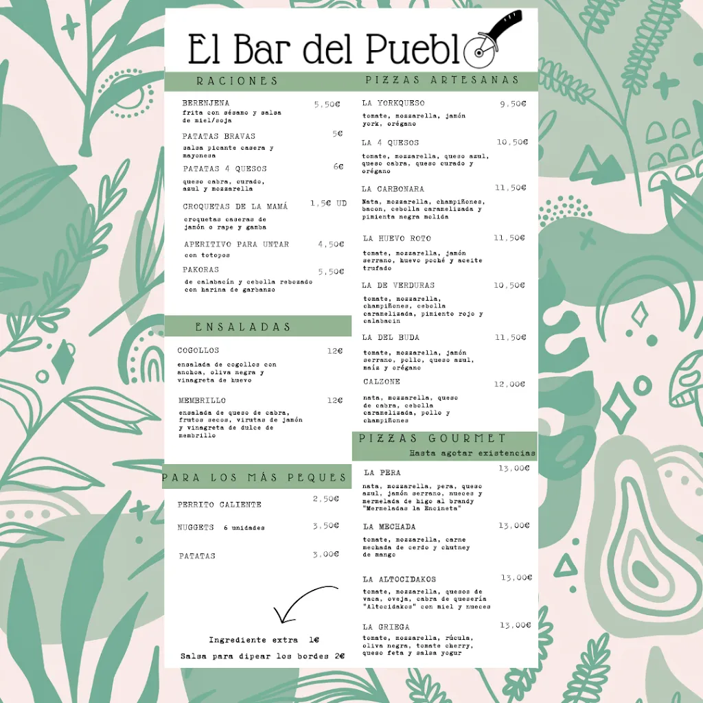 Menu_El Bar del Pueblo _Santa Eulalia Bajera_image_1