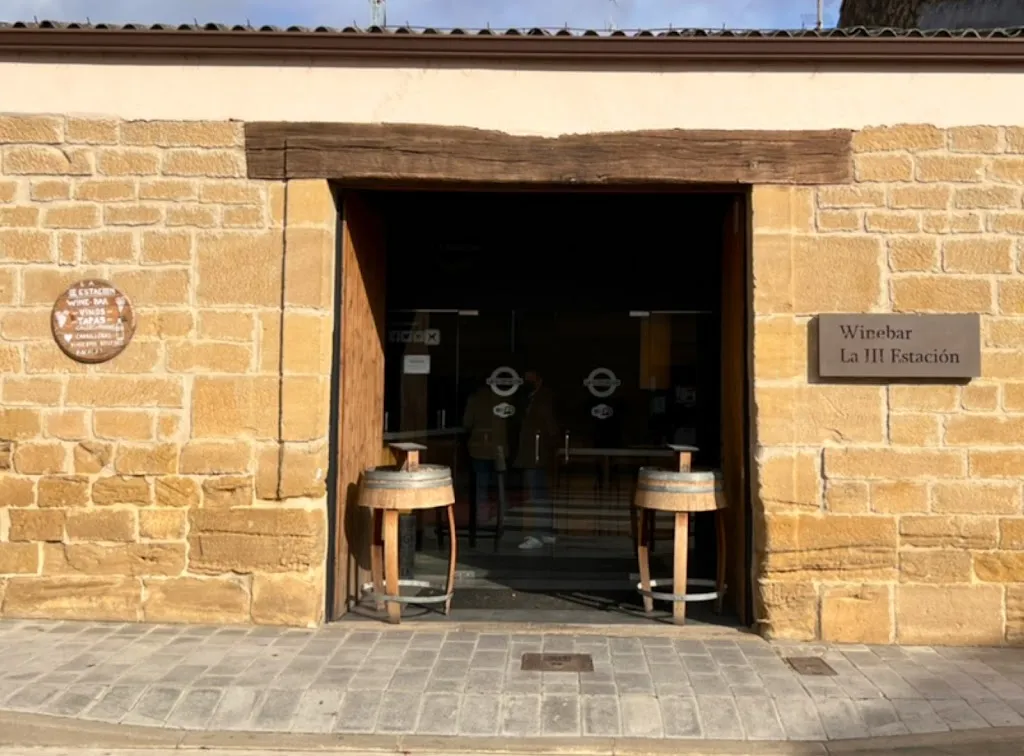 La Tercera Estación - Winebar restaurant in San Vicente de la Sonsierra
