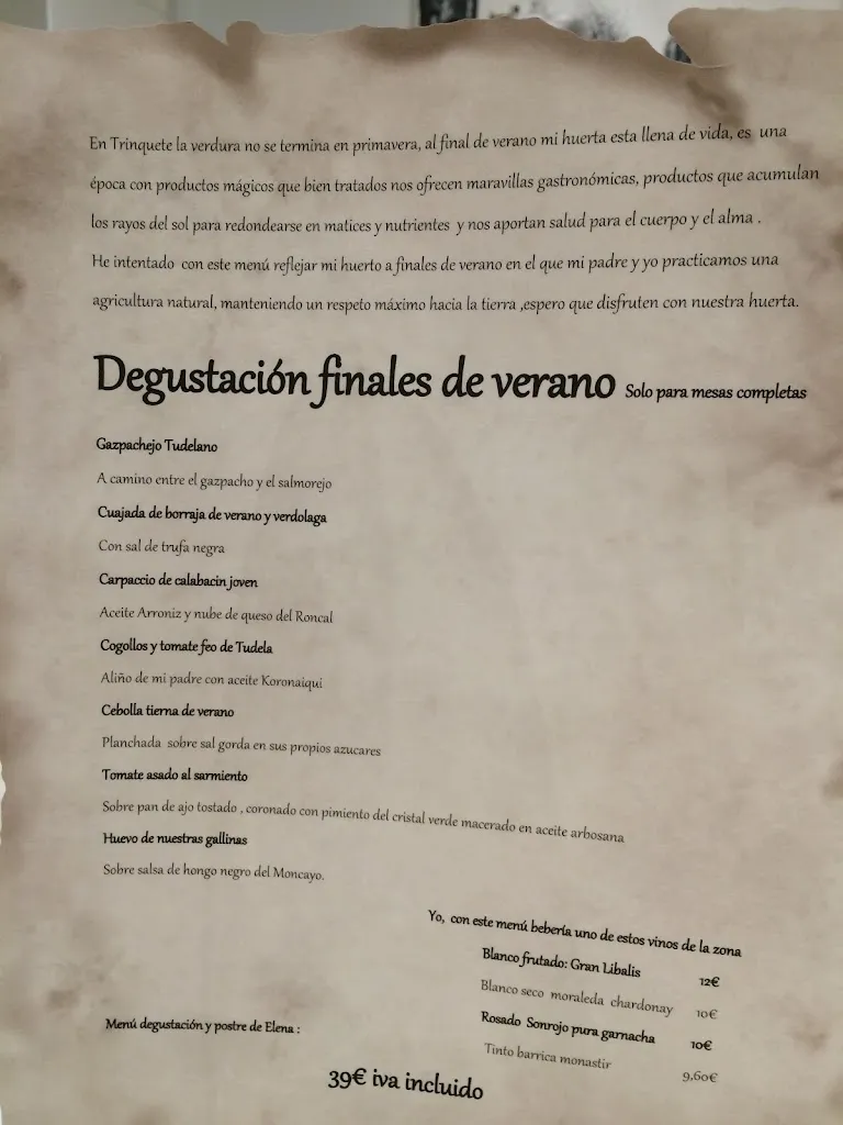 Menu_BAR RESTAURANTE TRINQUETE_San Asensio_image_1