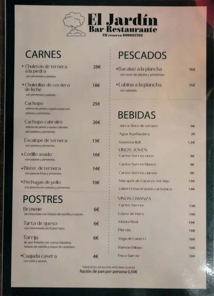 Menu_El Jardín Bar-Restaurante_Torre en Cameros_image_3