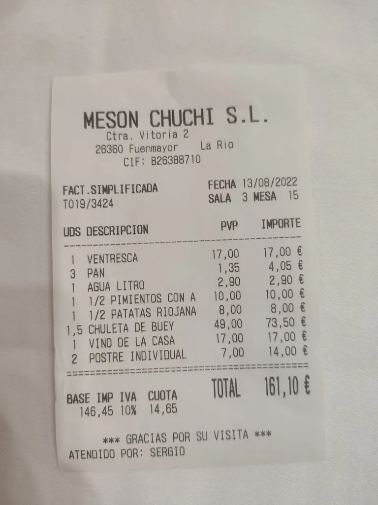 Monika_Mesón Chuchi_Torremontalbo_review