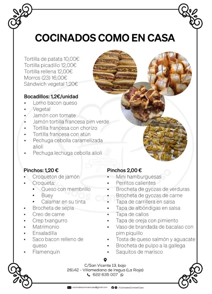 Menu_Cocinados Como En Casa_Villamediana de Iregua_immagine_3