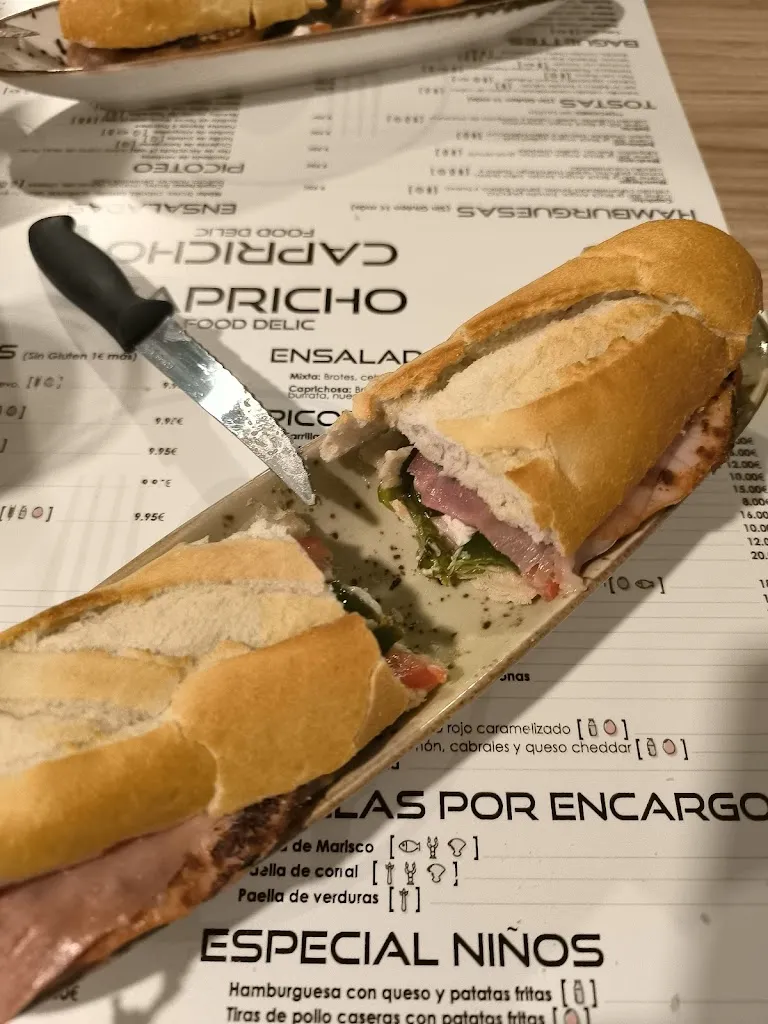 Menu_Capricho Food Delic_Villarejo_immagine_4