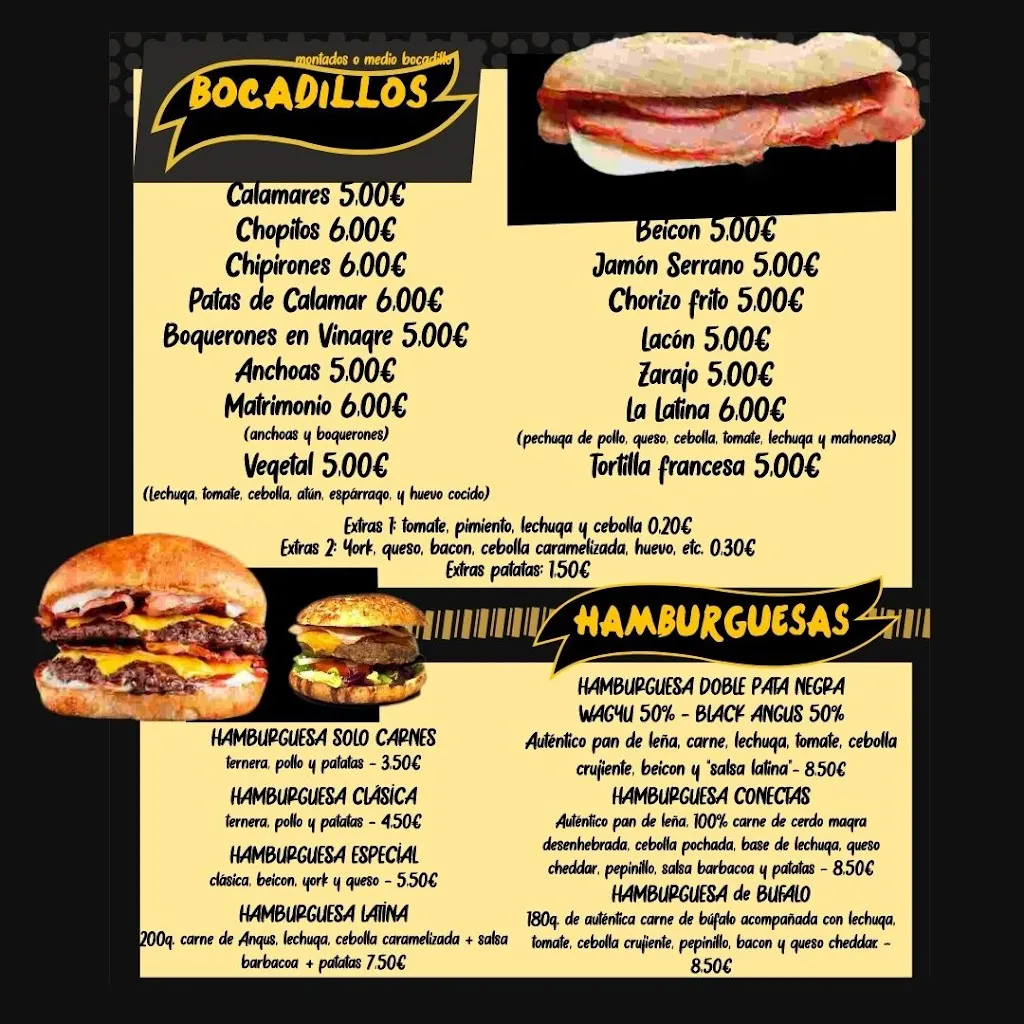 Menu_Cervecería café La Latina_Villarejo_image_1