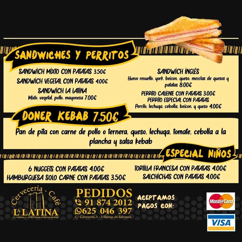 Menu_Cervecería café La Latina_Villarejo_image_4