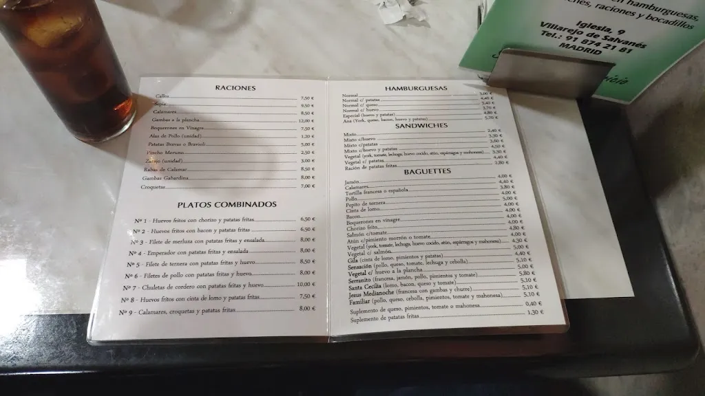 Menu_Hamburguesería El Dorado_Villarejo_immagine_1