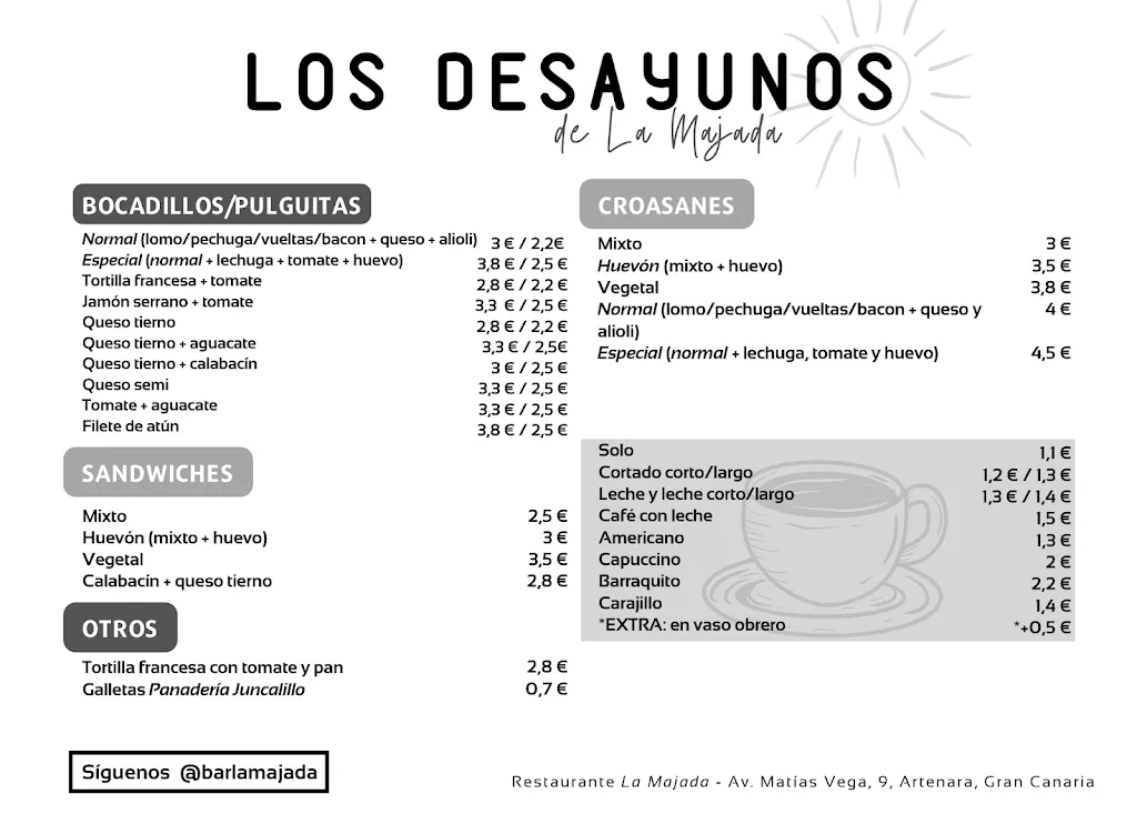 Menu_Restaurante La Majada_Artenara_image_1