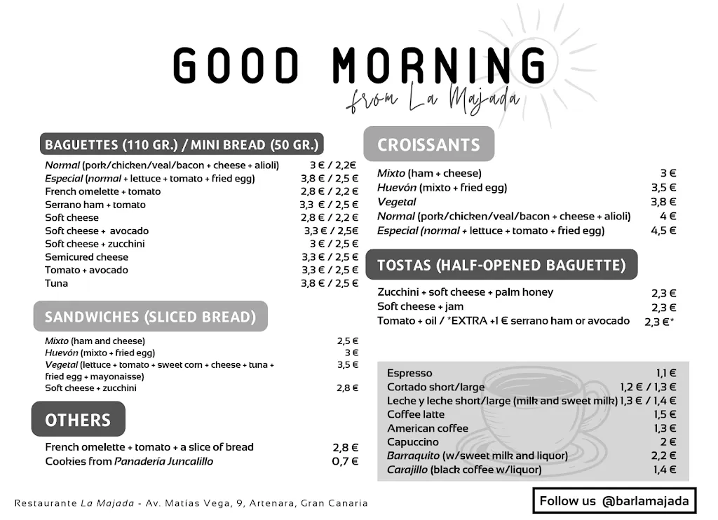 Menu_Restaurante La Majada_Artenara_image_2