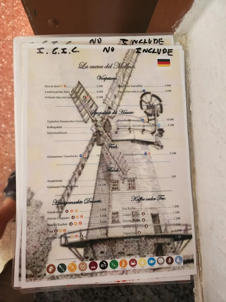 Menu_Bar Restaurante La Casa del Correo_Artenara_image_1